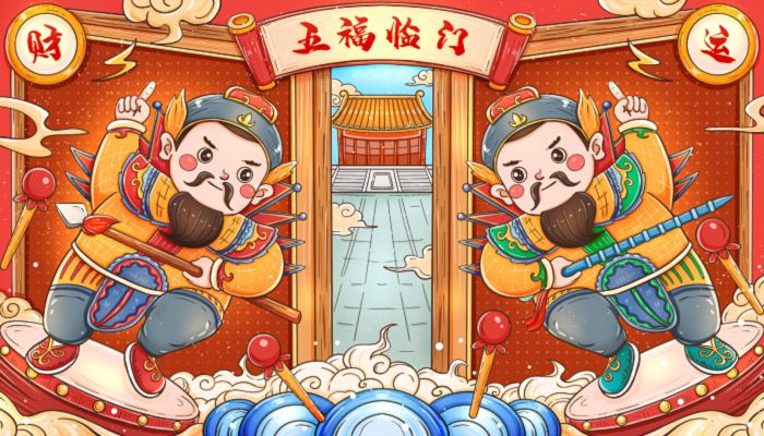 古人为什么喜欢贴门神 门神左右怎么贴才正确