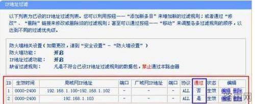 怎么设置TP-link路由器防火墙