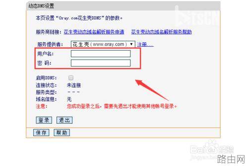 路由器动态dns怎么设置?