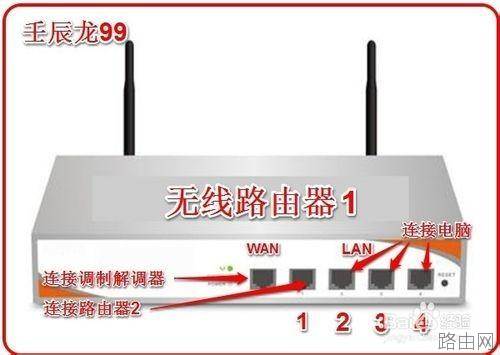 两台路由器连接如何设置