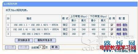 路由器限速设置的具体方法图解教程