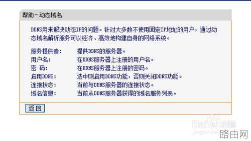 路由器动态dns怎么设置?