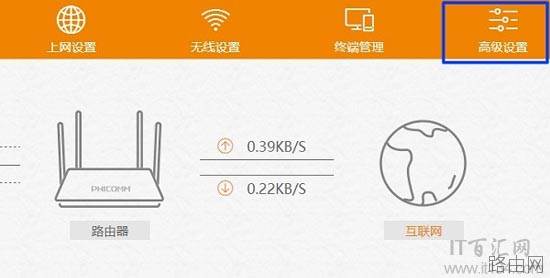斐讯K2无线路由器恢复出厂设置教程