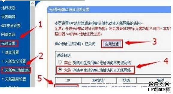 路由器防止别人蹭网偷WIFI的方法