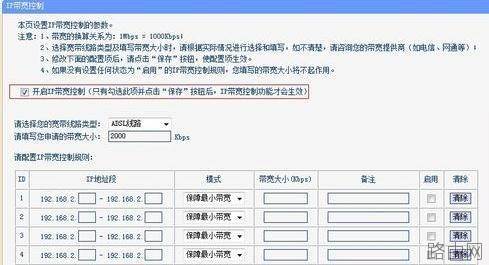 设置路由器控制他人上网网速