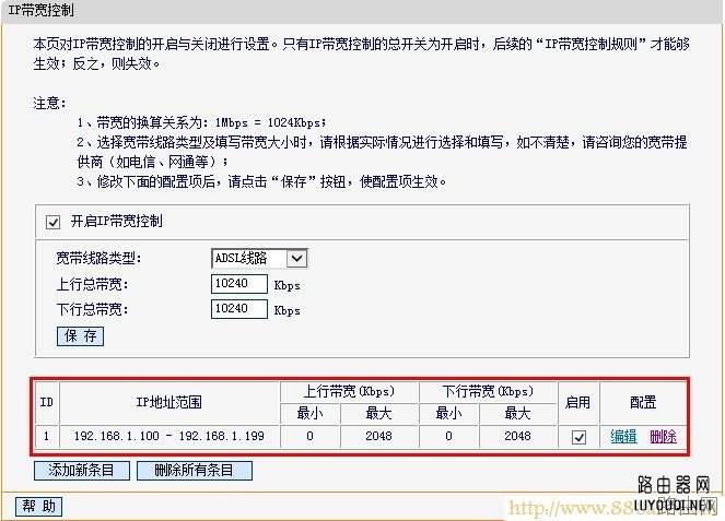 Fast迅捷无线路由器限速设置方法