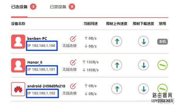 水星(MERCURY)路由器限制别人网速上网方法