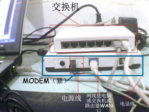 简单的猫和路由器连接安装方法分享
