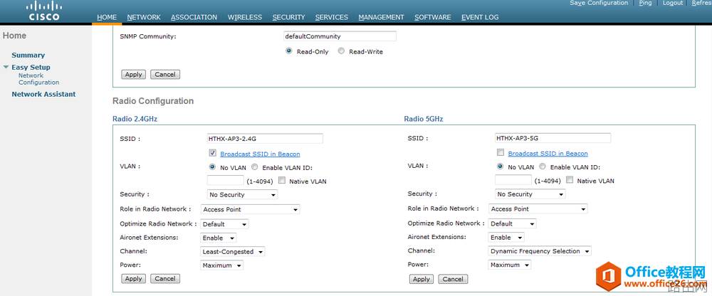 cisco AP AIR-CAP1702I-H-K9调试配置基础教程