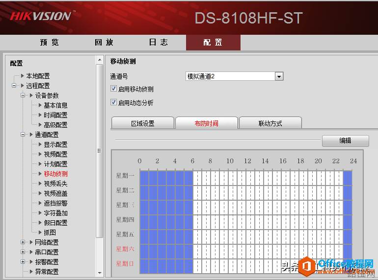 视频监控录像采用动态检测存储方案,节约硬盘空间,控制成本支出