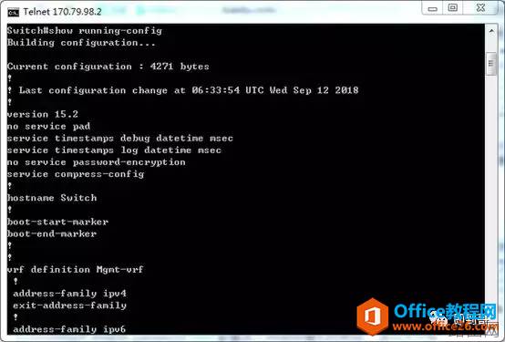 cisco 3850如何配置IP地址和telnet