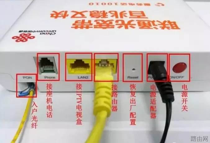 猫和路由器怎么连接图解