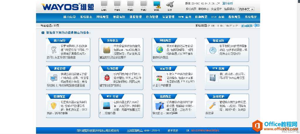 维盟WS-280路由器调试基础教程