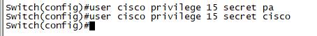 cisco交换机如何配置telnet
