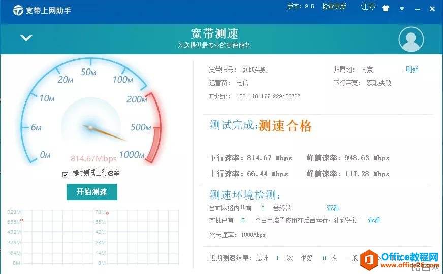 公司开通1000M网络,最终我们上网速度能达到1000M吗?