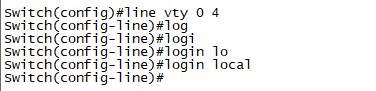 cisco交换机如何配置telnet