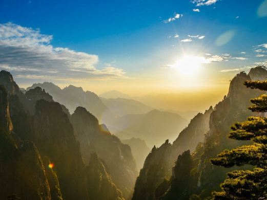 黄山排云亭