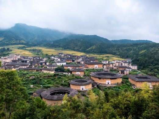 龙岩永定古镇