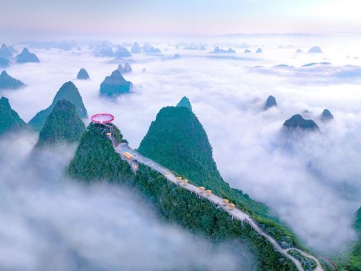 阳朔如意峰索道景区