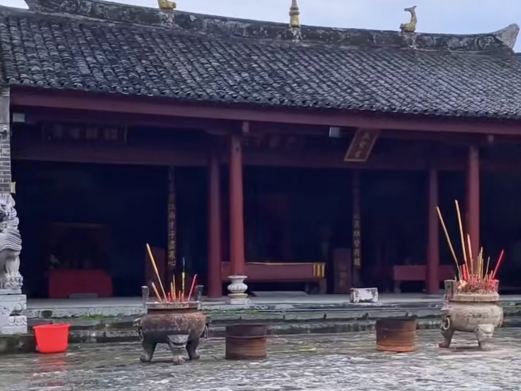 鹿寨中度古镇大庙