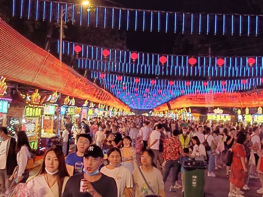 哈尔滨师大夜市