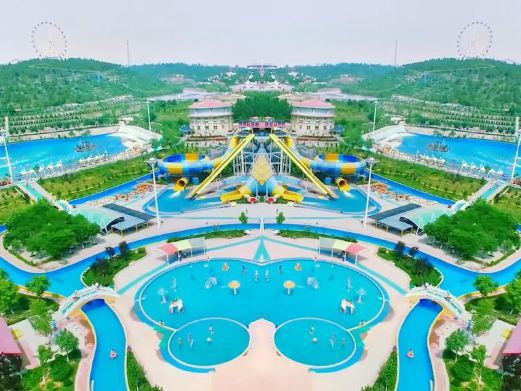 辉县五龙山响水河水上乐园