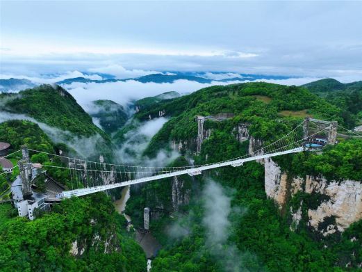 慈利张家界大峡谷景区(玻璃桥)