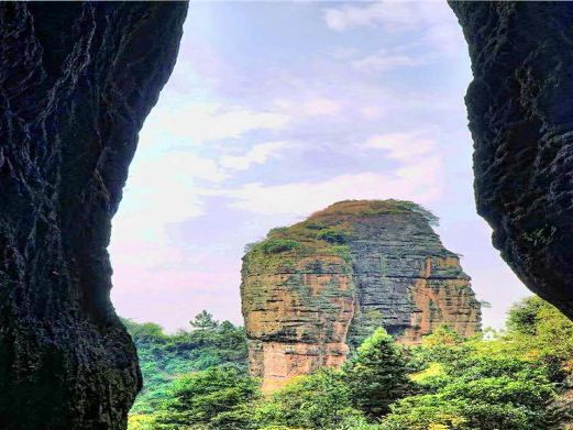 平江仙姑岩红军营景区