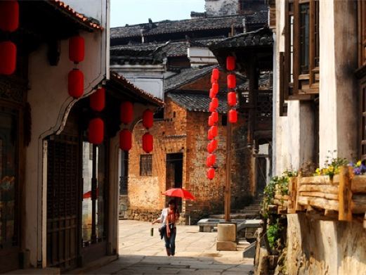 婺源天街古巷