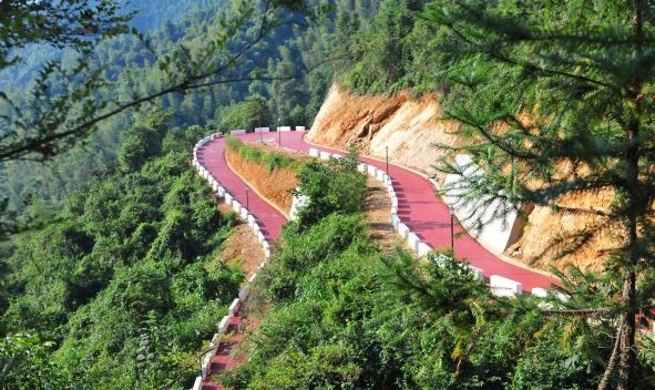 井冈山山地自行车技巧公园