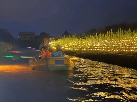 白山池南原始生态夜漂