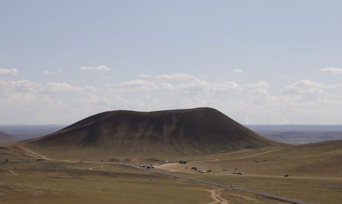 察右后旗五号火山