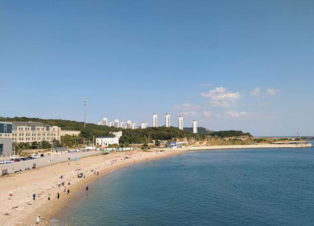 大连黄金山浴场