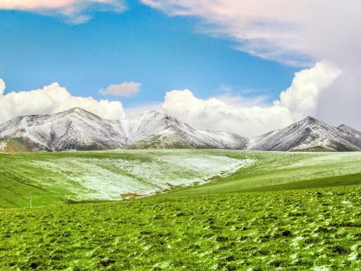 门源岗什卡雪峰景区