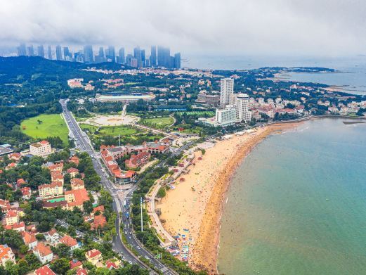 青岛流清海水浴场
