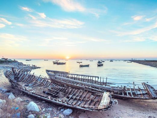 烟台金沙滩海滨公园