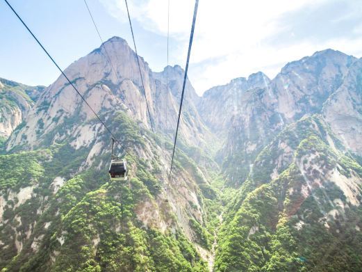 华阴华山西峰索道