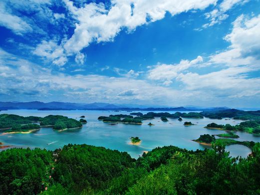 淳安千岛湖中心湖区