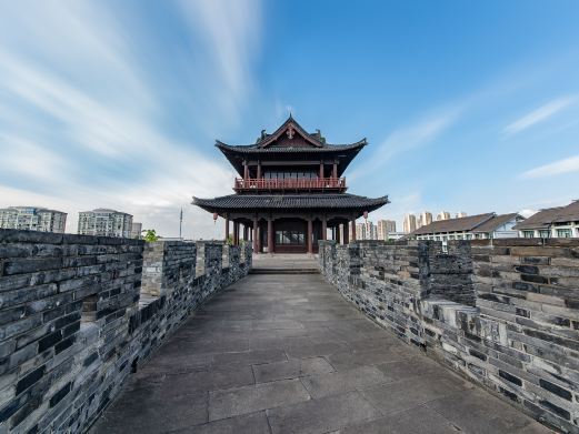 绍兴迎恩门风情水街