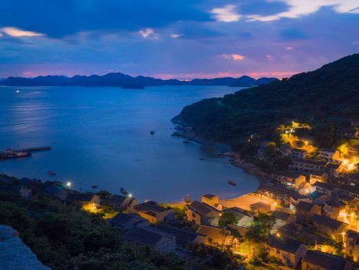 舟山浙江筲箕湾渔村