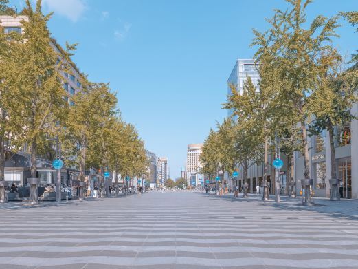 杭州湖滨路步行街