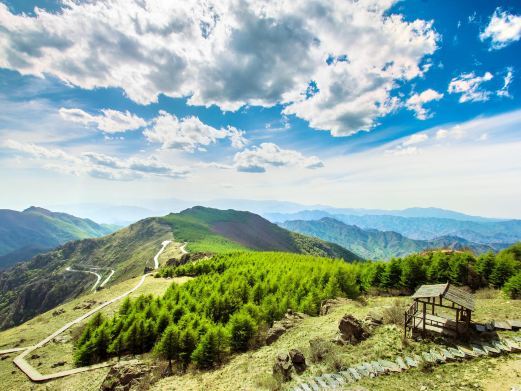 北京房山白草畔自然风景区