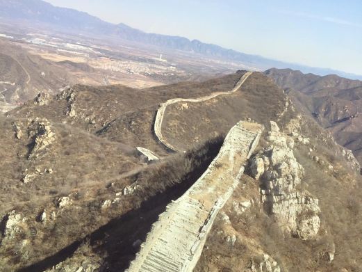 北京首航直升机八达岭长城空中飞行体验