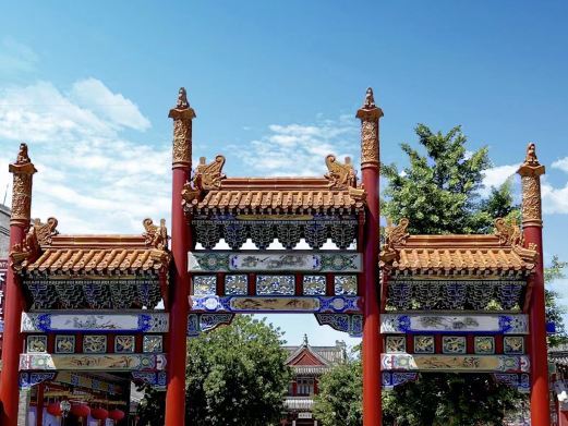北京南口小镇风情街