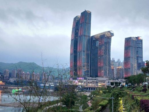 重庆江北嘴江滩公园