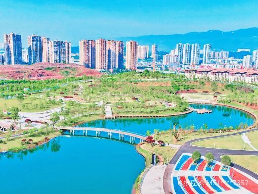 垫江三合湖湿地公园