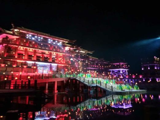 忠县大型山水实景演艺《烽烟三国》
