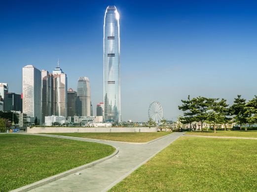 香港中环海滨活动空间